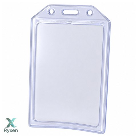 Etui Na Identyfikator Kartę Legitymację Przeźroczyste Pionowe 10,5 x 6 cm