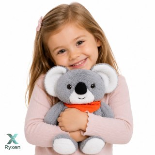 Miś Koala Pluszak Obciążeniowy Terapeutyczny Maskotka 1.3 KG Szary 35 cm