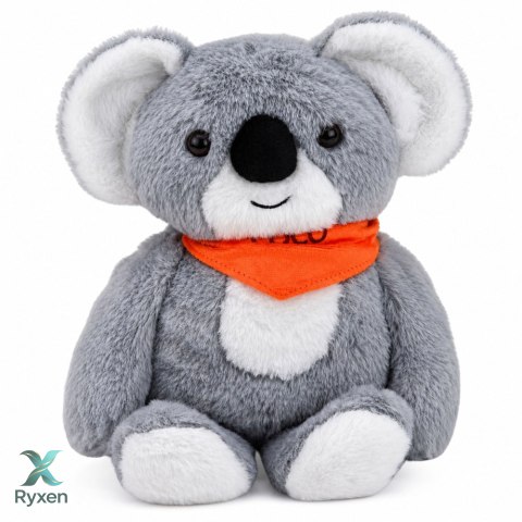 Miś Koala Pluszak Obciążeniowy Terapeutyczny Maskotka 1.3 KG Szary 35 cm