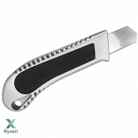 Nóż Segmentowy Aluminiowy Wysuwany Z Blokadą Łamane Ostrze 18 mm