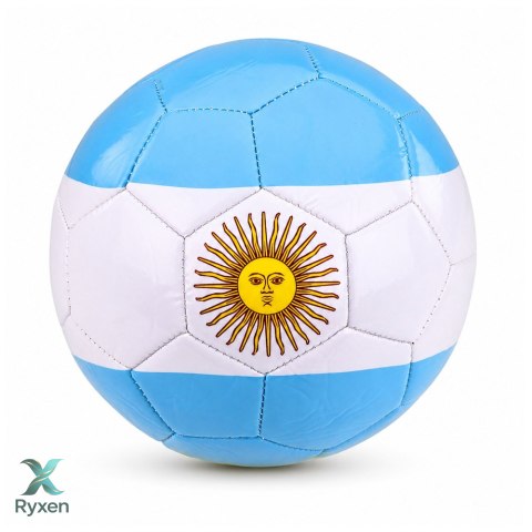 Piłka Nożna Treningowa Do Nogi Na Trawę Boisko Barwy Argentyny 22cm r.5