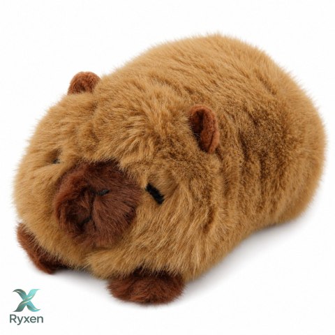 Pluszowa Kapibara Zwierzątko Maskotka Przytulanka Brązowa 16 cm