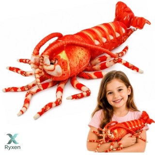 Pluszowa Maskotka Przytulanka Duża Krewetka Zwierzę Morskie 55 cm