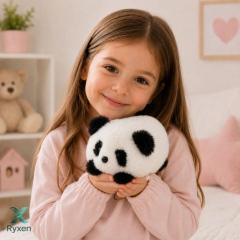 Pluszowa Panda Zwierzątko Maskotka Przytulanka Czarno Biała 16 cm