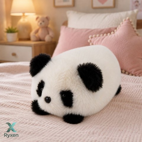 Pluszowa Panda Zwierzątko Maskotka Przytulanka Czarno Biała 16 cm