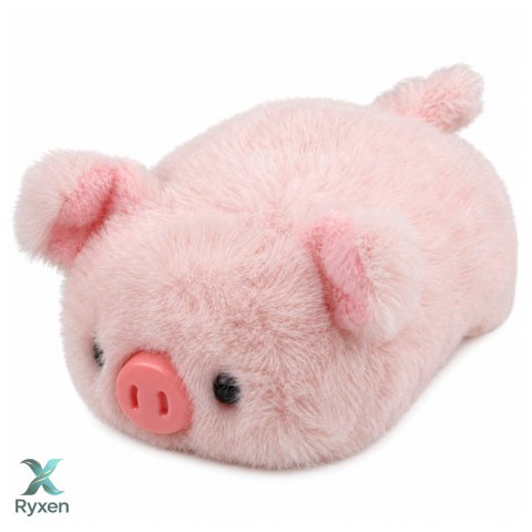 Pluszowa Świnka Maskotka Miękka Przytulanka Różowa 16 cm