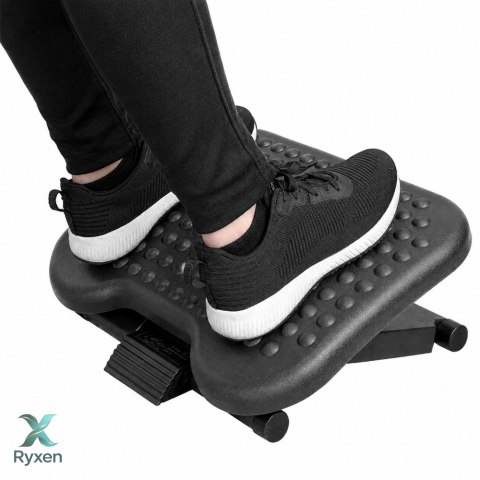 Podnóżek Regulowany Biurowy Pod Biurko Ergonomiczny Z Wypustkami 3 Poziomy