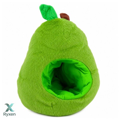 Zielone Awokado z Kapibarą 2w1 Pluszowe Maskotka Przytulanka 35 cm