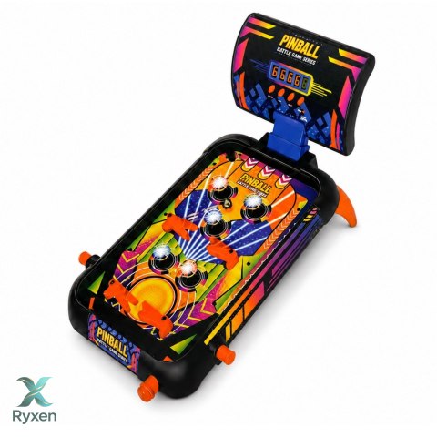 Gra Zręcznościowa Pinball Stołowy Flipper Licznik Punktów Światła Dźwięki