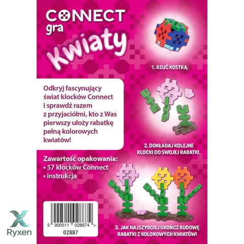 Gra dla dzieci Connect Kwiaty Trefl 02887