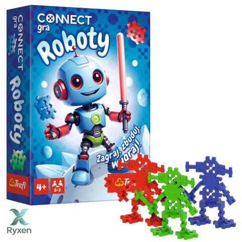 Gra dla dzieci Connect Roboty Trefl 02888