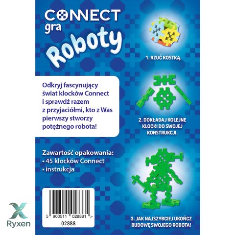 Gra dla dzieci Connect Roboty Trefl 02888