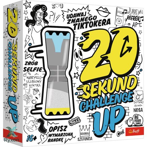 Gra planszowa 20 sekund challenge: nowe rozdanie Trefl 02903