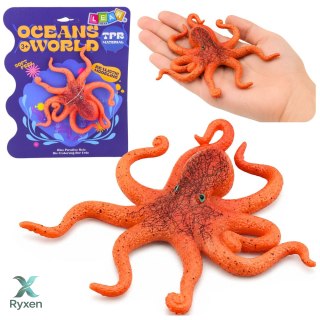 Gumowa Figurka Ośmiornica Rozciągliwa Realistyczna Zwierzę Morskie 12cm