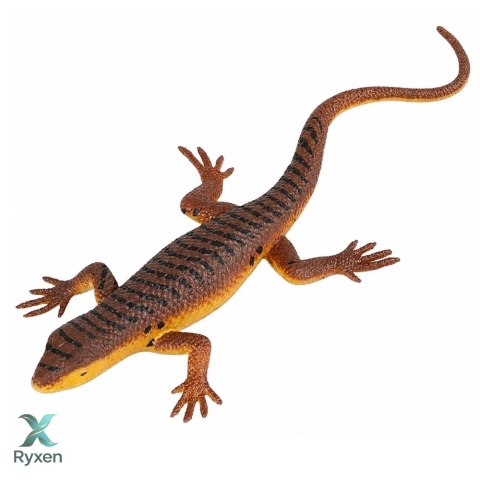 Jaszczurka Żyworodna Gumowa Figurka Rozciągliwa Realistyczna 12,5 cm