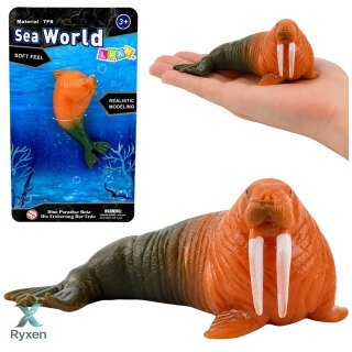 Mors Gumowa Figurka Rozciągliwa Realistyczna Ssak Morski 13 cm