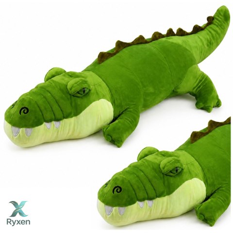 Pluszowy Krokodyl Maskotka Przytulanka Realistyczny Zielony 70 cm