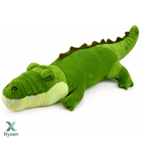 Pluszowy Krokodyl Maskotka Przytulanka Realistyczny Zielony 70 cm