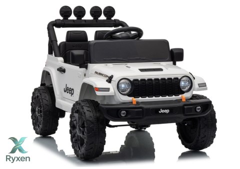 Pojazd Na Akumulator Jeep Rubicon DK-JWR558 24V Biały