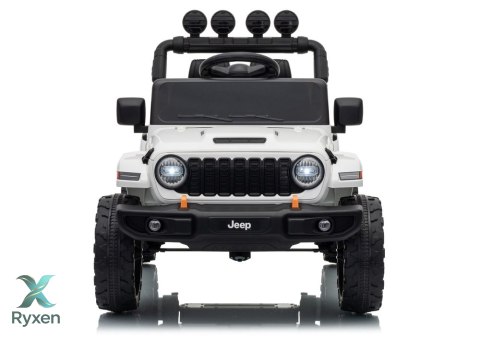 Pojazd Na Akumulator Jeep Rubicon DK-JWR558 24V Biały