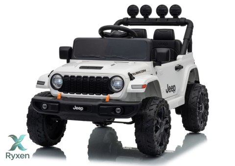 Pojazd Na Akumulator Jeep Rubicon DK-JWR558 24V Biały