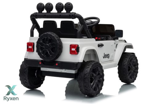 Pojazd Na Akumulator Jeep Rubicon DK-JWR558 24V Biały