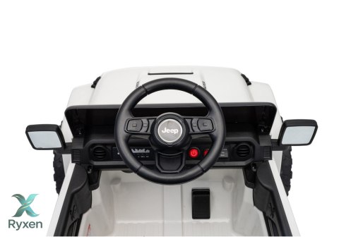 Pojazd Na Akumulator Jeep Rubicon DK-JWR558 24V Biały