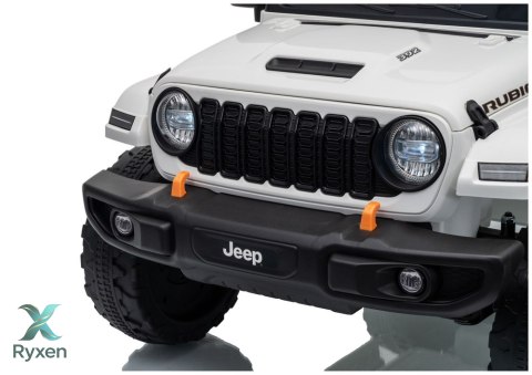 Pojazd Na Akumulator Jeep Rubicon DK-JWR558 24V Biały