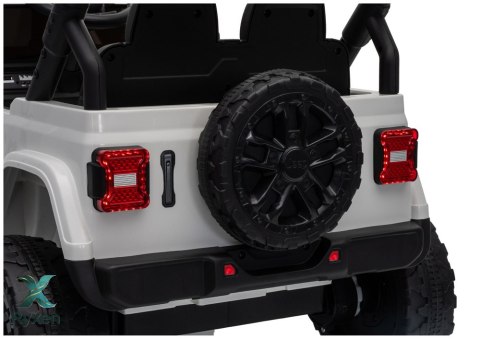 Pojazd Na Akumulator Jeep Rubicon DK-JWR558 24V Biały