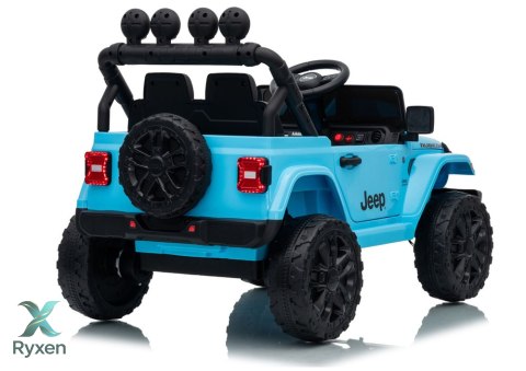 Pojazd Na Akumulator Jeep Rubicon DK-JWR558 24V Jasno-Niebieski