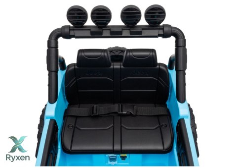 Pojazd Na Akumulator Jeep Rubicon DK-JWR558 24V Jasno-Niebieski
