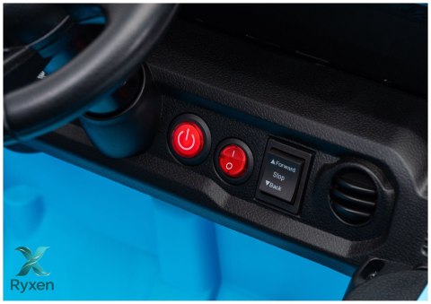 Pojazd Na Akumulator Jeep Rubicon DK-JWR558 24V Jasno-Niebieski