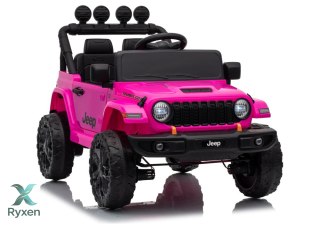 Pojazd Na Akumulator Jeep Rubicon DK-JWR558 24V Różowy