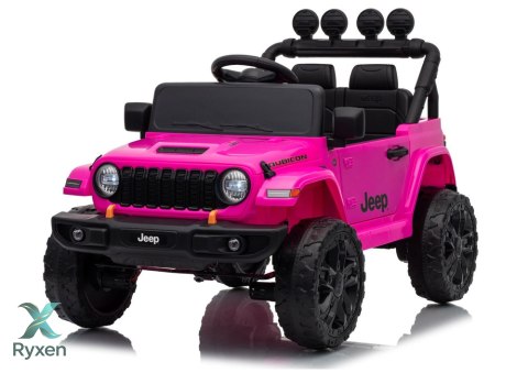 Pojazd Na Akumulator Jeep Rubicon DK-JWR558 24V Różowy