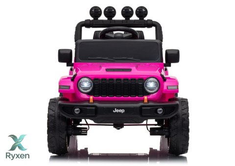 Pojazd Na Akumulator Jeep Rubicon DK-JWR558 24V Różowy