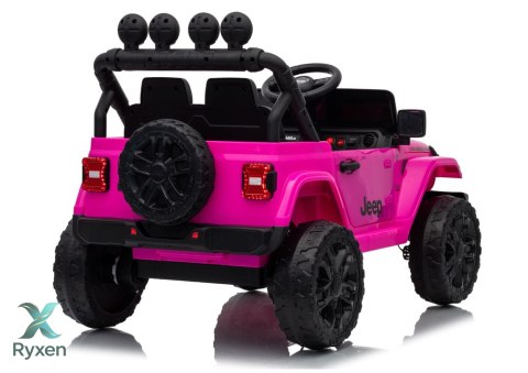 Pojazd Na Akumulator Jeep Rubicon DK-JWR558 24V Różowy
