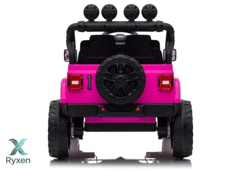 Pojazd Na Akumulator Jeep Rubicon DK-JWR558 24V Różowy