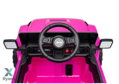 Pojazd Na Akumulator Jeep Rubicon DK-JWR558 24V Różowy