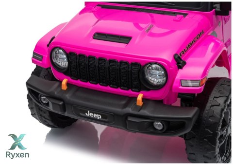 Pojazd Na Akumulator Jeep Rubicon DK-JWR558 24V Różowy