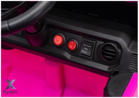 Pojazd Na Akumulator Jeep Rubicon DK-JWR558 24V Różowy