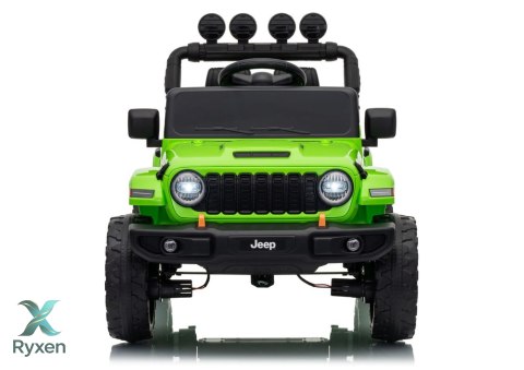 Pojazd Na Akumulator Jeep Rubicon DK-JWR558 24V Zielony