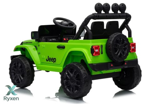 Pojazd Na Akumulator Jeep Rubicon DK-JWR558 24V Zielony
