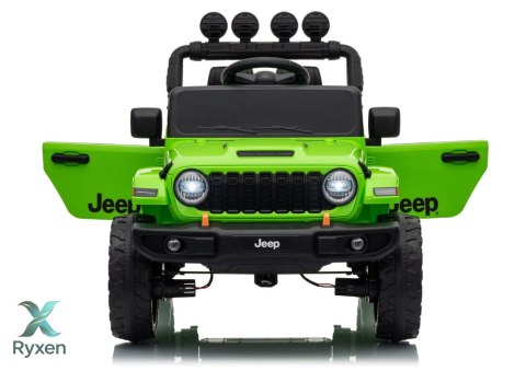 Pojazd Na Akumulator Jeep Rubicon DK-JWR558 24V Zielony