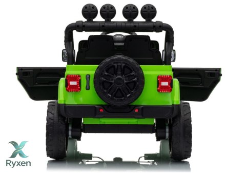 Pojazd Na Akumulator Jeep Rubicon DK-JWR558 24V Zielony