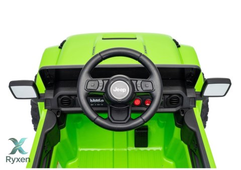 Pojazd Na Akumulator Jeep Rubicon DK-JWR558 24V Zielony
