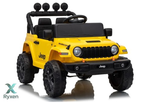 Pojazd Na Akumulator Jeep Rubicon DK-JWR558 24V Żółty