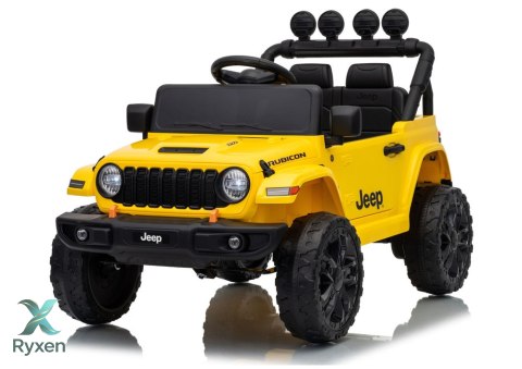 Pojazd Na Akumulator Jeep Rubicon DK-JWR558 24V Żółty