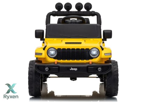 Pojazd Na Akumulator Jeep Rubicon DK-JWR558 24V Żółty