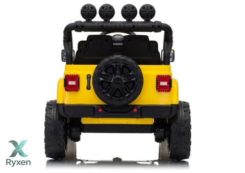 Pojazd Na Akumulator Jeep Rubicon DK-JWR558 24V Żółty