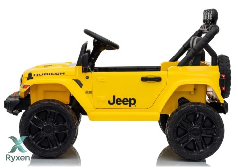 Pojazd Na Akumulator Jeep Rubicon DK-JWR558 24V Żółty